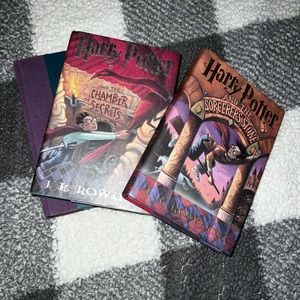 Original 1st edition Harry Potter years 1-3